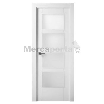 BLOCK PTA. VIDRIERA FAB. ESCALERA 4H (420) BLANCA LACADA