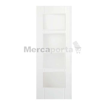 BLOCK CORRED V FABRICADA CANAL ESCALERA 4H (420) BLANCA LACADA