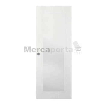 BLOCK CORRED V FABRICADA CANAL + HERRAJES ELEGANZA (440) BLANCA LACADA