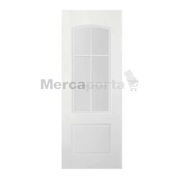 BLOCK CORRED V STOCK CANAL PLAFONADA CURVA (691) BLANCA LACADA