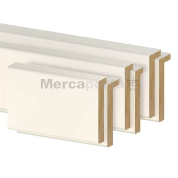 KIT TAPETA MDF EXT. BLANCA LACADA