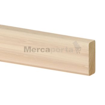 TAPABOCAS MDF PLANO 2200x030x09 NOGAL ARENA LAMINADO