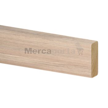 TAPABOCAS MDF PLANO 2200x030x09 ROBLE GRIS LAMINADO