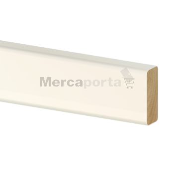 TAPABOCAS MDF PLANO 2200x030x09 BLANCO LACADO