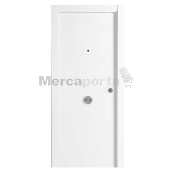 PUERTA BLINDADA LISA BLANCA