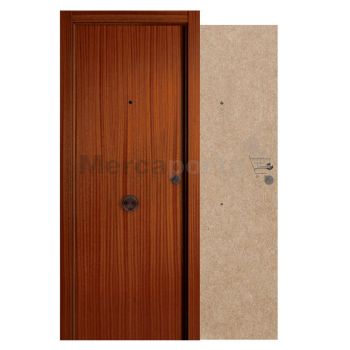INTERIOR PUERTA BLINDADA COMBINADA LISA SAPELLY/LISA DM