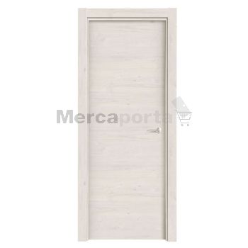 PUERTA LISA CHAPA TRAVES ROBLE NORDICO