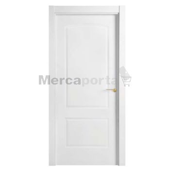 PUERTA PLAFONADA CURVA BLANCA