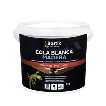 COLA BOSTIK MADERA 5 KG BLANCA