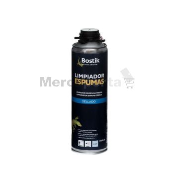 DISOLVENTE BOSTIK LIMPIADOR ESPUMAS PISTOLA 500 ML