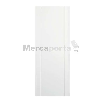 TABLERO MDF 2 RANURAS (120) 2110x840x06 BLANCO LACADO