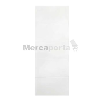 TABLERO MDF 4 RANURAS (400) 2110x840x05 BLANCO LACADO