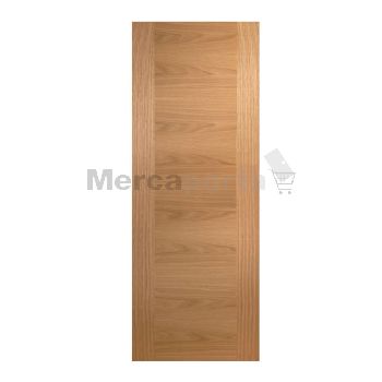 TABLERO MDF LISO MONTANTE AL HILO 2110x725x04 ROBLE BZ MADERA