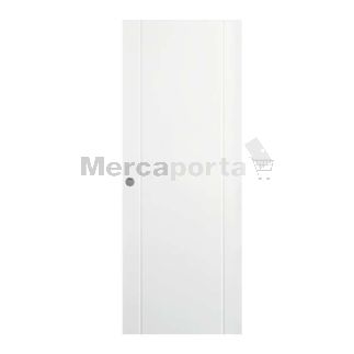 BLOCK CORRED STOCK CANAL + HERRAJES 2 RANURAS (120) BLANCA LACADA