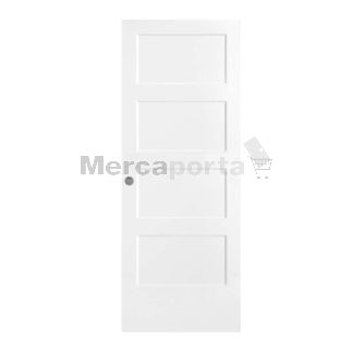 BLOCK CORRED STOCK CANAL + HERRAJES PLAFONADA 4 CUADROS (840) BLANCA LACADA