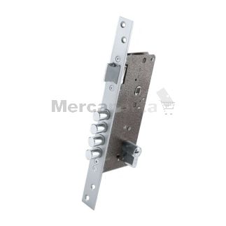 CERRADURA EZC. 700B DS15 CANTO RECTO 278x077x25 CROMO