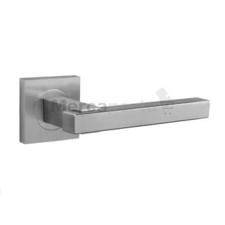 JUEGO MANETA 2018 C/ROSETA CUADRADA 052x135 INOX