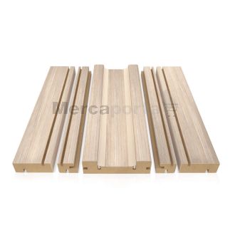 KIT JAMBAS MDF PARED 105 EXT. 2200x105x20 ROBLE GRIS LAMINADA