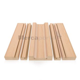 KIT JAMBAS MDF PARED 105 2200x105x20 HAYA VAP. BZ MADERA