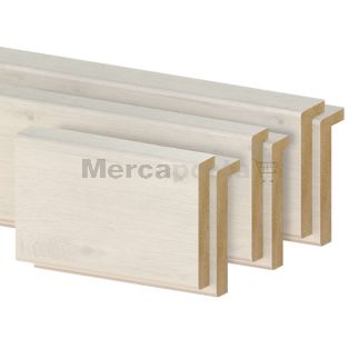 KIT TAPETA MDF PALA LARGA/CORTA EXT. 2200x080x12/9 ROBLE NORDICO LAMINADA
