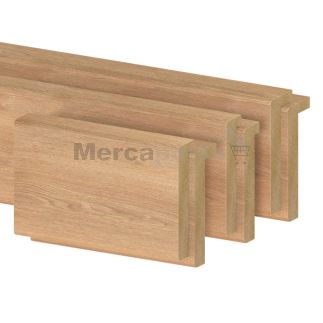 KIT TAPETA MDF EXT. ROBLE NATURE LAMINADA