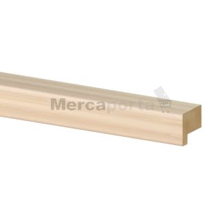 JUNQUILLO MDF 2200x021X15 NOGAL ARENA LAMINADO