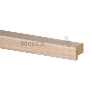 JUNQUILLO MDF 2200x021X15 ROBLE GRIS LAMINADO