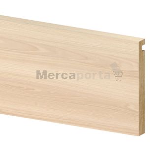 TAPETA MDF PLANA C/REGATA 2200x080x09 NOGAL ARENA LAMINADA