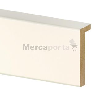 TAPETA MDF PALA 25 LARGA EXT. 2200x080x09 BLANCA LACADA