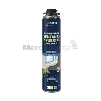 ESPUMA BOSTIK VENTANAS Y PUERTAS PISTOLA 750 ML BEIGE